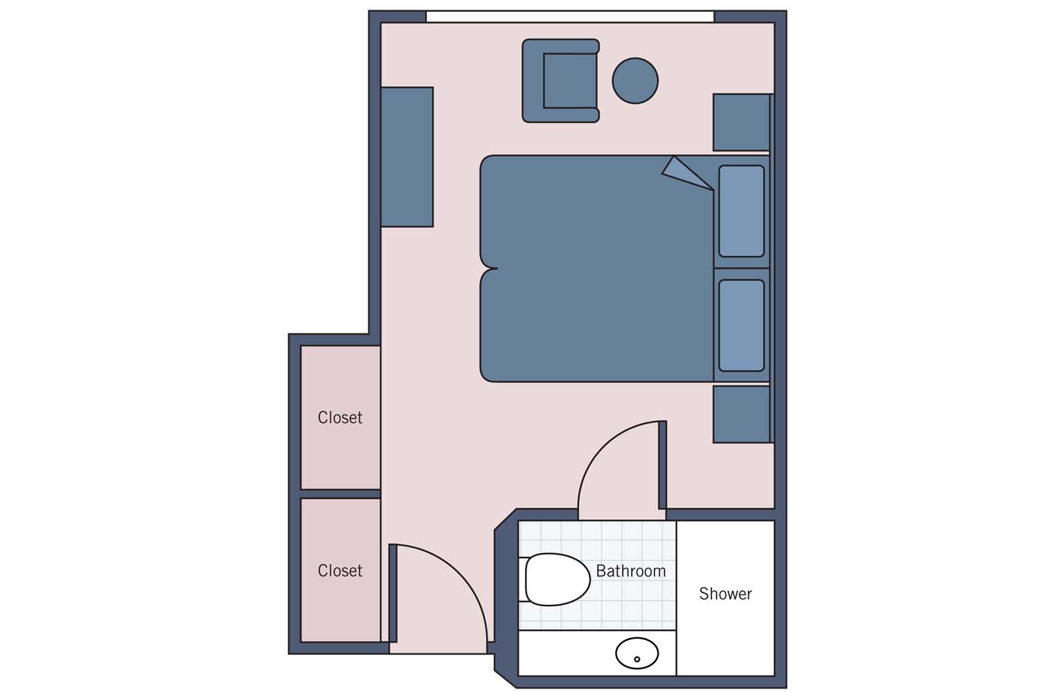 UNI River Princess Cat 4-5 floor plan